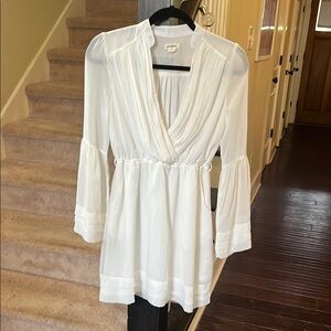 Love Riche White Midi Dress